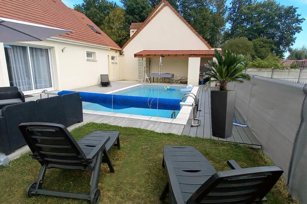 15Min De Disney, Dependance Et Piscine Privee A La Campagne Crevecoeur-en Brie Exteriör bild