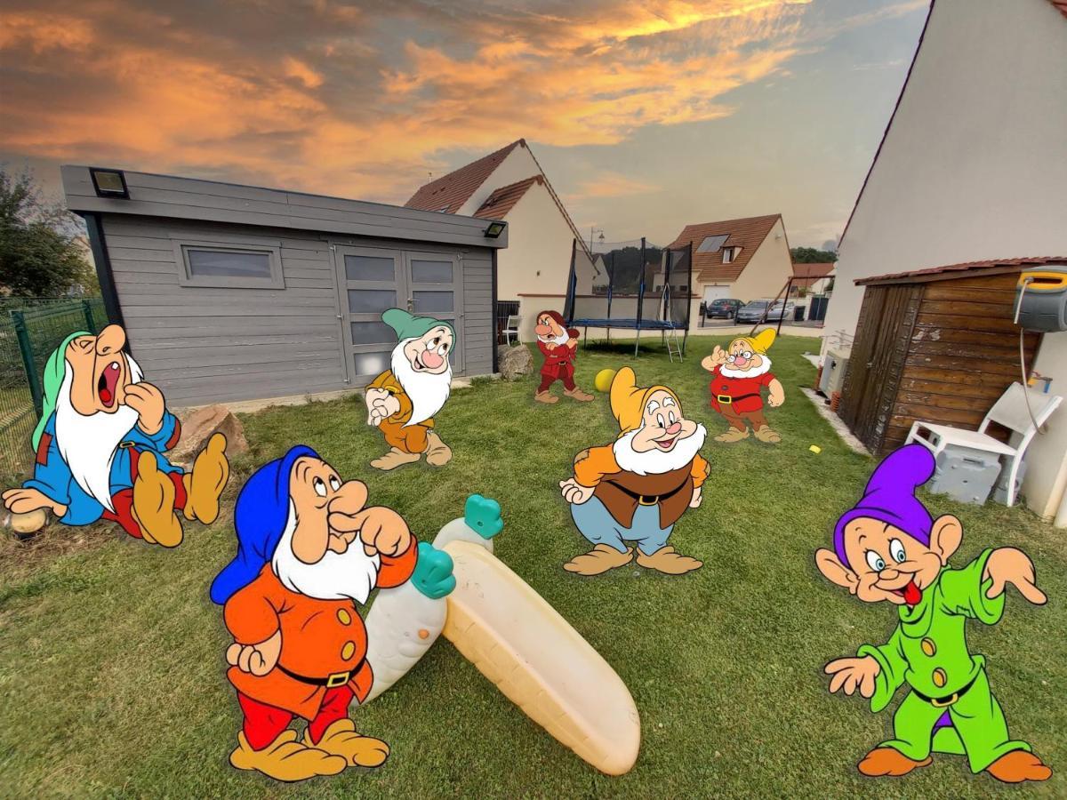 15Min De Disney, Dependance Et Piscine Privee A La Campagne Crevecoeur-en Brie Exteriör bild