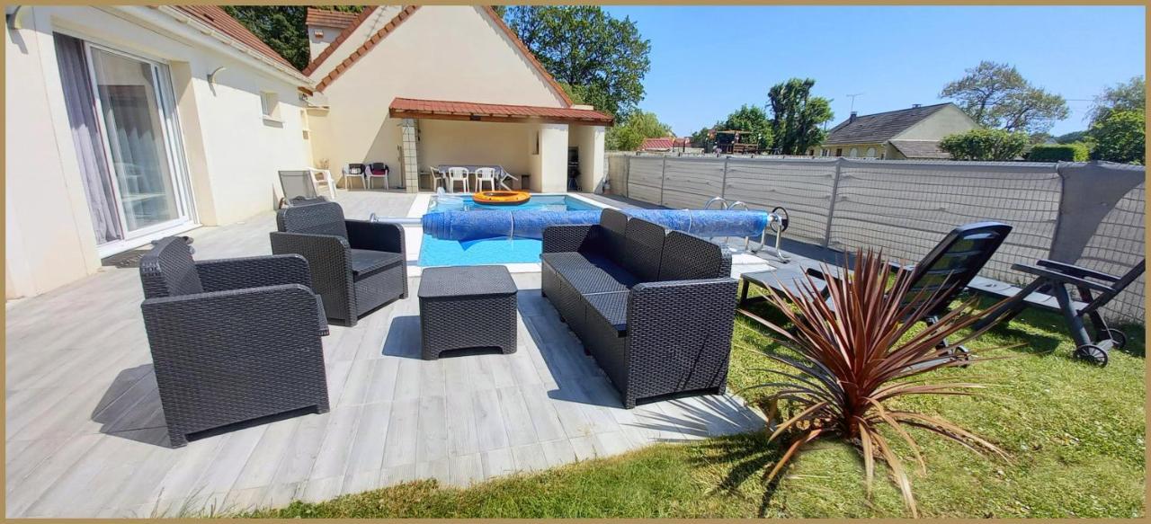 15Min De Disney, Dependance Et Piscine Privee A La Campagne Crevecoeur-en Brie Exteriör bild